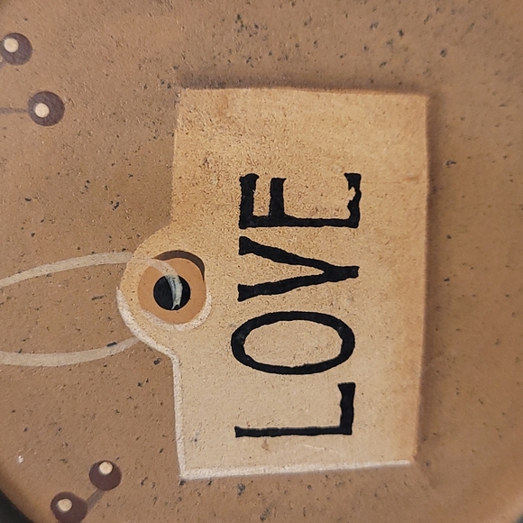 Adorable Primitive Wooden Plate - Picture 2 of 15